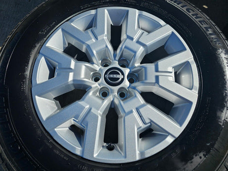 17" Nissan Frontier OEM Desert Runner 62832 wheels rims 2023 2024 2025 NEW Texas Truck Tire