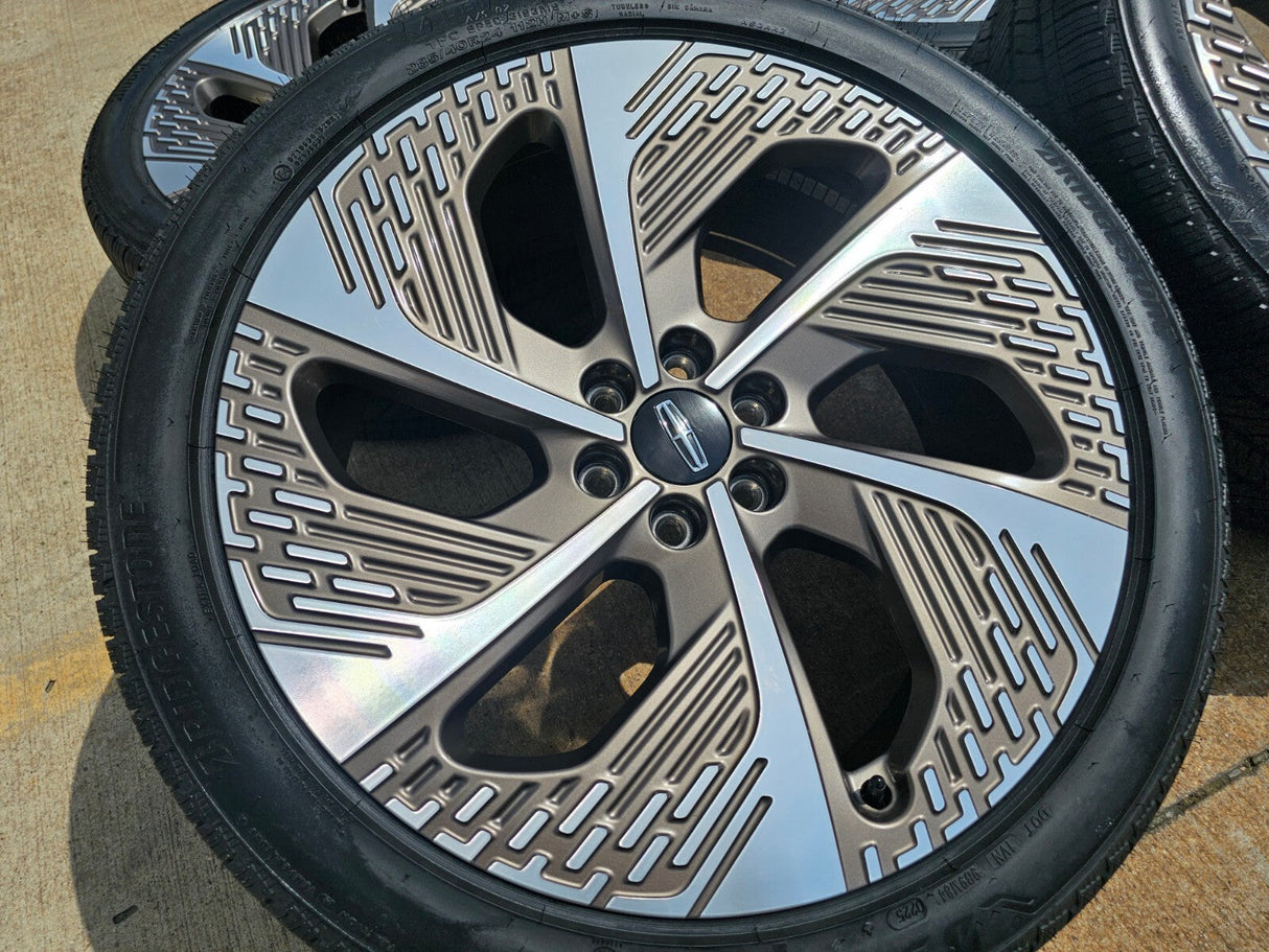 24" Ford F-150 KING RANCH Lincoln Navigator OEM rims wheels 2024 2025 2026 NEW Texas Truck Tire
