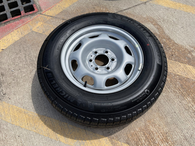 17" Ford F-150 OEM rim wheel 3857 tire steel 2023 2024 2025 2026 MICHELIN NEW Texas Truck Tire