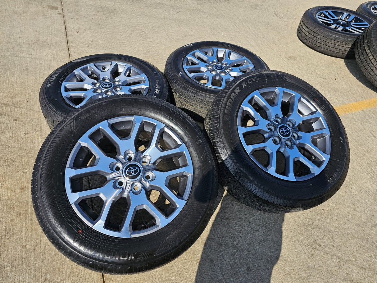 20" Toyota Tundra TSS TRD OEM wheels rims tires 95359 Sequoia 75277 Texas Truck Tire