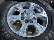 18" Ram 2500 3500 Laramie Power Wagon OEM wheels rims 2692 FIRESTONE H/T2 CLEAN Texas Truck Tire