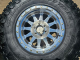 18x9 18" Method MR302 wheels rims Chevy RAM 1500 Tacoma 6x139 6x135 TOYO 37" Texas Truck Tire