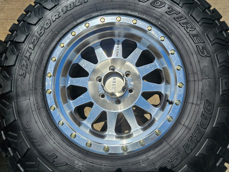 18x9 18" Method MR302 wheels rims Chevy RAM 1500 Tacoma 6x139 6x135 TOYO 37" Texas Truck Tire