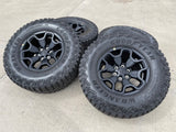 18" Dodge Ram 1500 TRX RHO Black OEM 66002 wheels rims TERRITORY A/T 35" NEW Texas Truck Tire