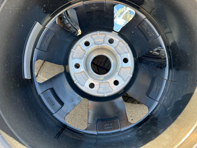 (1) 18" Ford Bronco BADLANDS OEM black wheel rim 10282 Ranger Spare tire Texas Truck Tire