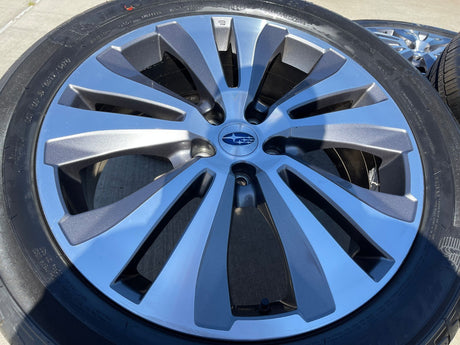 20" Subaru Ascent Outback Legacy Forester OEM 68872 wheels rims NEW MICHELIN Texas Truck Tire