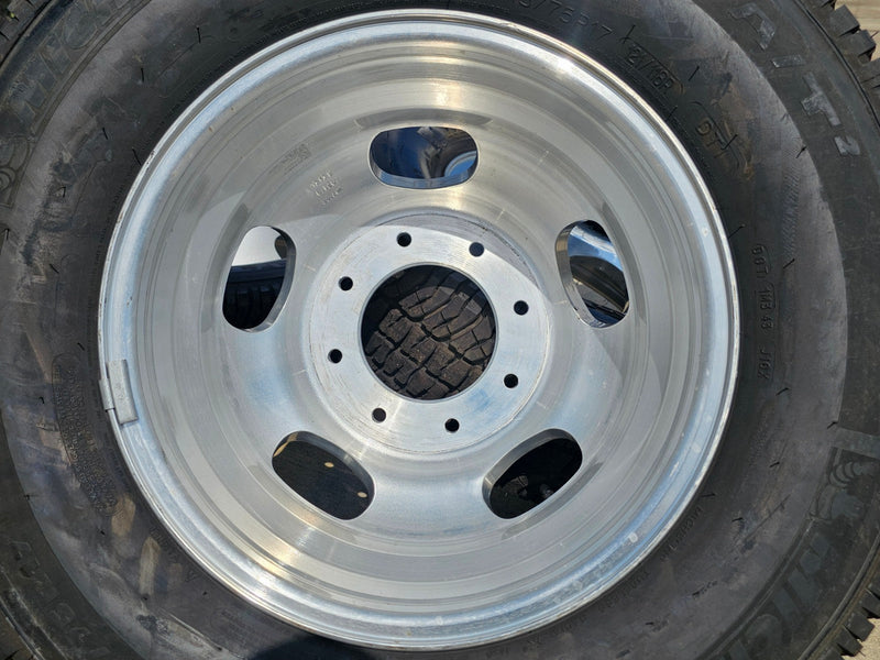 17" Ford F-350 Dually OEM 10477 10478 rims wheels Michelin A/T2 NEW Texas Truck Tire
