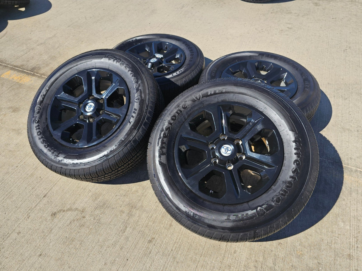 17" 4Runner Toyota Tacoma OEM wheels rims 75153 FJ FIRESTONE HLT Texas Truck Tire