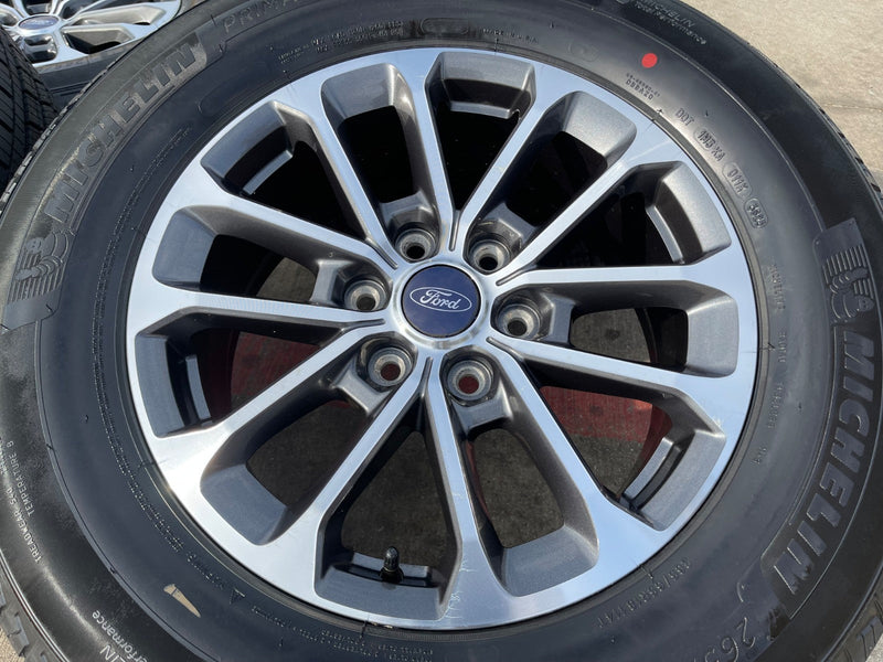 18" Ford F-150 Lariat OEM rims wheel 10169 tires Expedition MICHELIN NEW Texas Truck Tire