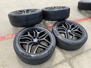 22" Land Rover DEFENDER OEM wheels rims 72255 72282 Range tires DISCOUNTED Texas Truck Tire