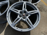 19" + 20" Chevy Corvette C8 OEM 14007 14008 wheels rims 2023 2024 2025 2026 Texas Truck Tire
