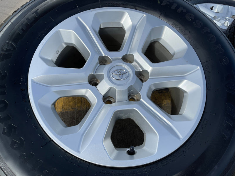17" 4Runner Toyota Tacoma OEM wheels rims 75153 FJ FIRESTONE Texas Truck Tire