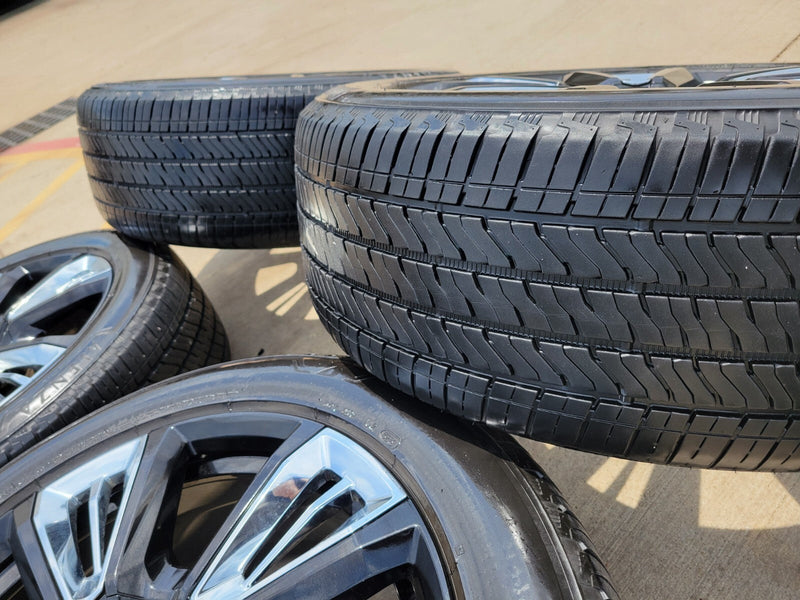 22" Chevy Tahoe RST OEM wheels rims 96951 Silverado Suburban tires Texas Truck Tire