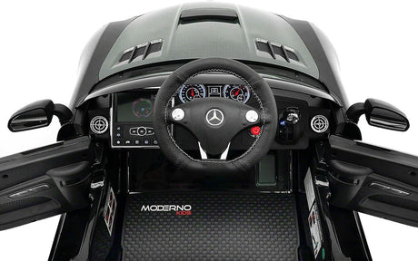 2022 Obsidian SLS AMG Mercedes Benz Ride-On Car for Children 12V Battery-Powered Kids Toy