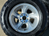 15" Chevy S10 Blazer Chevy wheels rims 5063 GMC NEW tires 5x120 5x4.75 2000 2004 Texas Truck Tire