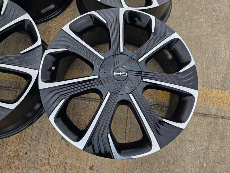 21" Lincoln Nautilus Black Label OEM 10563 rims wheels 2023 2024 2025 2026 NEW Texas Truck Tire