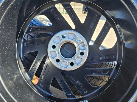 22" Lincoln Navigator OEM 94225 rims wheels BLACK LABEL 2025 2026 MICHELIN NEW Texas Truck Tire
