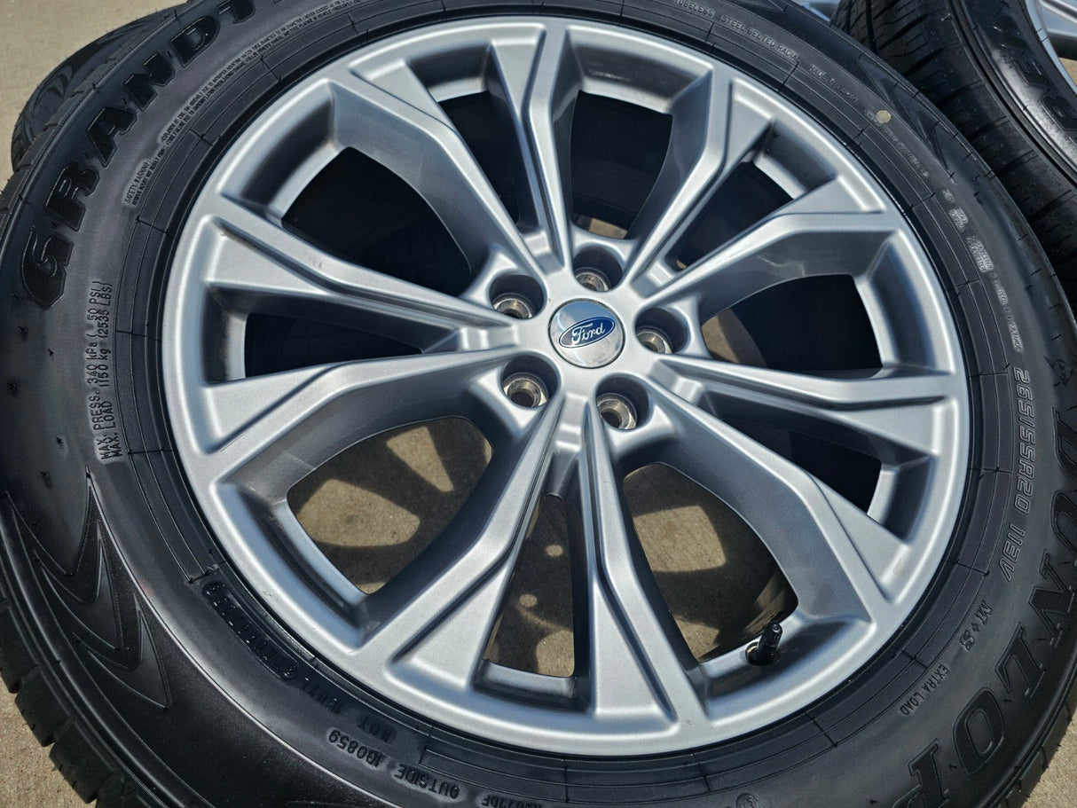 20" Ford Explorer Limited OEM rims wheels 10268 Lincoln Aviator 2025 2026 NEW Texas Truck Tire