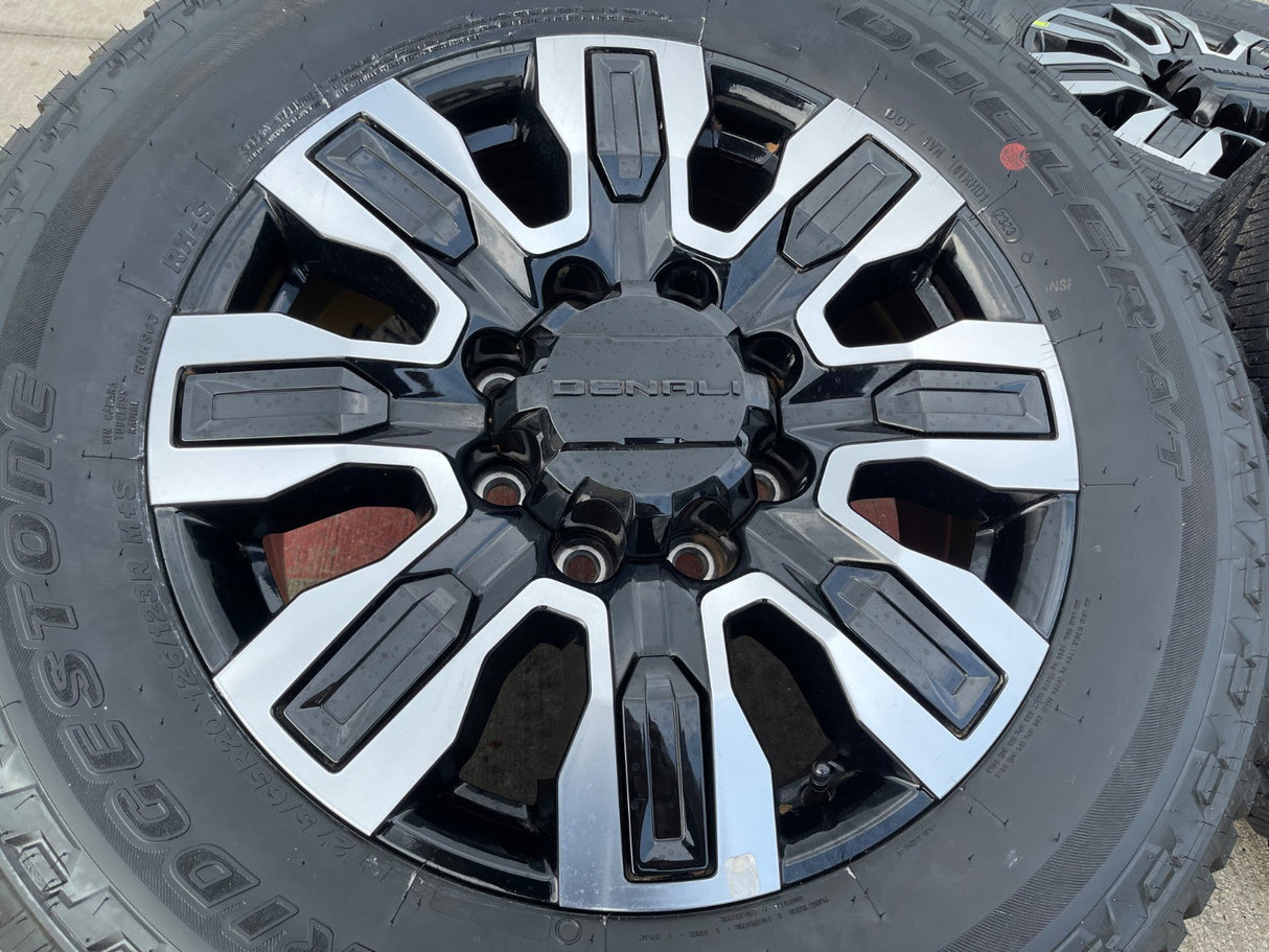 20" GMC Sierra DENALI ULTIMATE 2500 3500 OEM 5958 14138 wheels rims BRIDGESTONE Texas Truck Tire