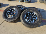 18" Ford Bronco wheels rims tires black 95213 Ranger GOODYEAR 35" Texas Truck Tire