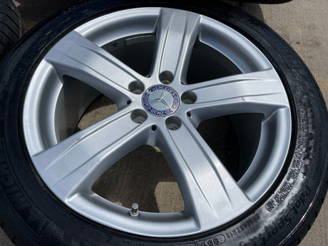 18" Mercedes OEM 85121 wheels rims tires S C E CLASS Texas Truck Tire
