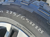 18" Toyota Tacoma 4Runner TRD OEM 10641 wheels rims 2024 2025 2026 NEW GOODYEAR Texas Truck Tire