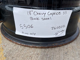 18" Chevy Caprice SS OEM 5506 wheels rims 2011 2012 2013 2014 2015 2016 2017 Texas Truck Tire