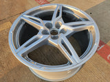 20" 20x11 Chevy Corvette C8 OEM wheel rim 96705 14008 REAR 2023 2024 2025 NEW Texas Truck Tire