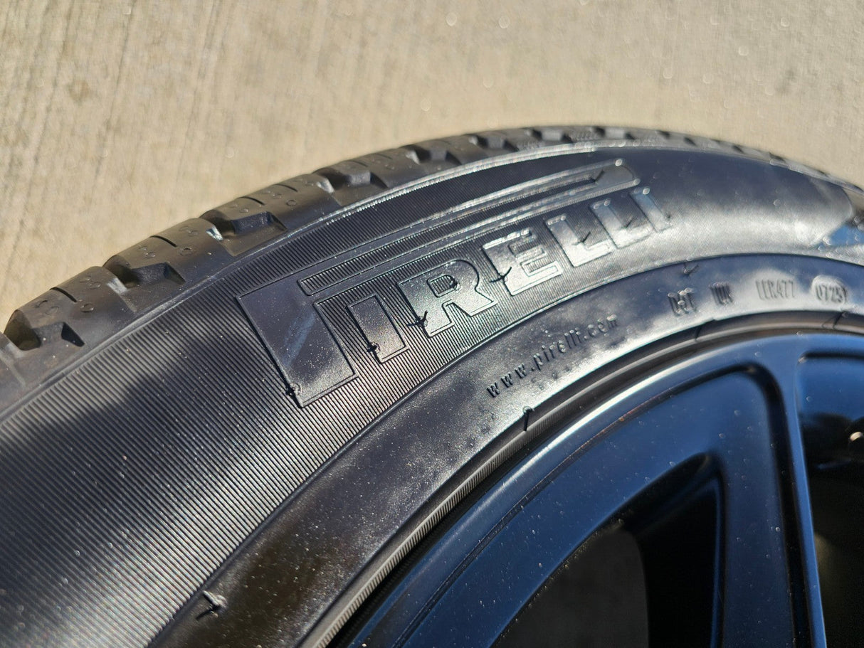 22" Dodge Ram 1500 OEM LIMITED Laramie wheels rims black 2725 2684 PIRELLI NEW Texas Truck Tire