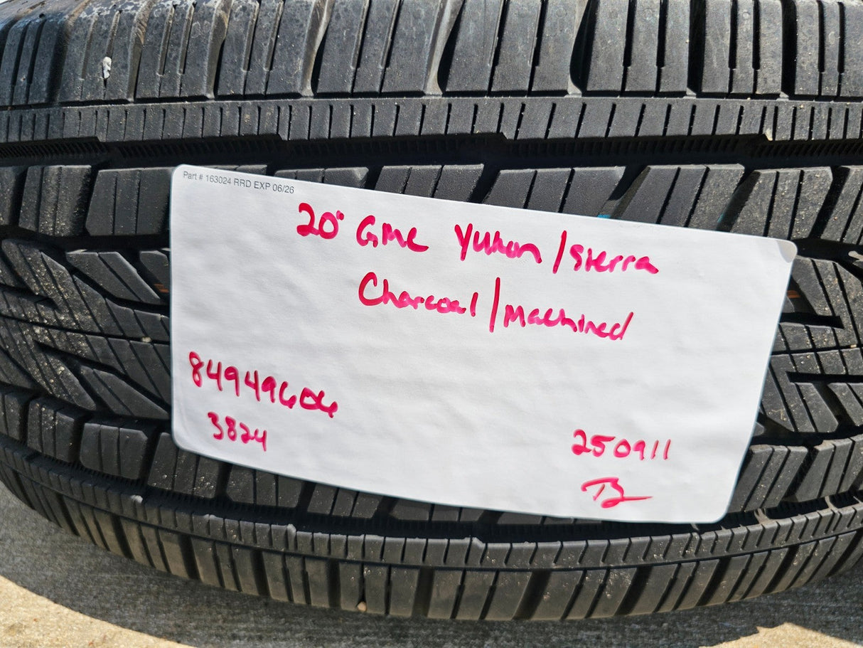 20" GMC Sierra Yukon Chevy Silverado OEM wheels rims 2024 2025 2026 NEW Texas Truck Tire