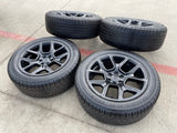 22" Dodge Ram 1500 OEM LIMITED Laramie wheels rims black 2725 2684 BRIDGESTONE Texas Truck Tire