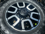 18" Ram 2500 3500 LARAMIE OEM wheels rims 2694 tires 35" NITRO Texas Truck Tire