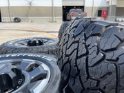 18" Ford F-250 F-350 OEM TREMOR rims wheels 10482 tires BFG KO3 A/T 33" NEW Texas Truck Tire