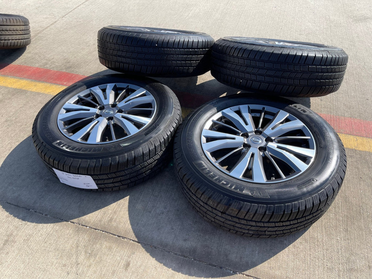 18" Nissan Pathfinder Murano FX35 FX45 QX60 OEM 62742 wheels rims MICHELIN Texas Truck Tire