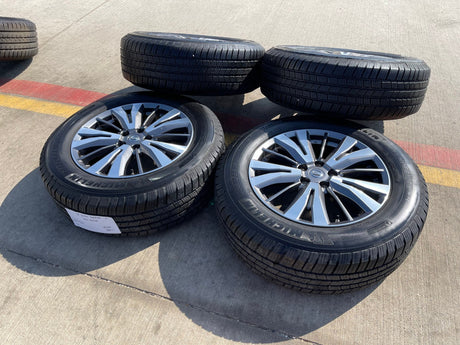18" Nissan Pathfinder Murano FX35 FX45 QX60 OEM 62742 wheels rims MICHELIN Texas Truck Tire