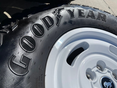 17" Ford Bronco HERITAGE Limited Edition wheels rims white 35" NEW 2024 2025 Texas Truck Tire