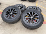 18" Toyota Grand Highlander OEM 10525 wheels rims BLACK Lexus TX350 NEW MICHELIN Texas Truck Tire