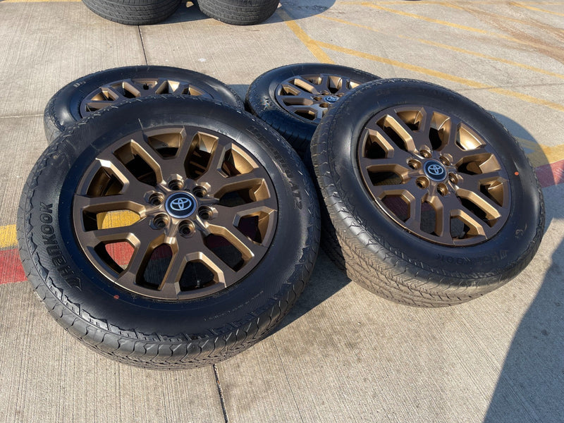 20" Toyota Tundra TSS TRD OEM wheels rims BRONZE 95359 Sequoia 75277 NEW Texas Truck Tire