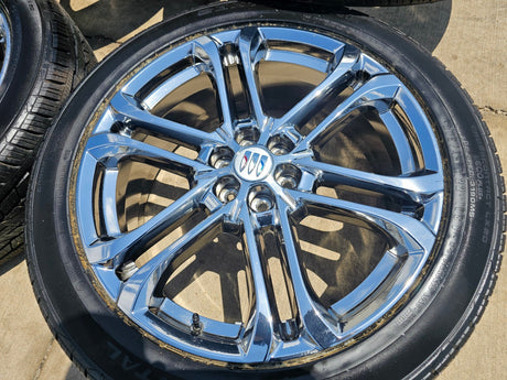 (1) 22" Buick Enclave OEM 94061 wheel rim Acadia Traverse spare 2025 2026 NEW Texas Truck Tire