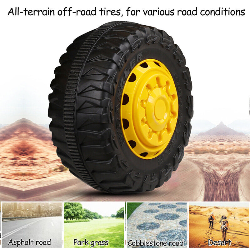 12V Ride-On Dump Truck Battery Operated Construction Loader Vehicle with Remote Control