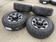 18" Ford F-250 F-350 OEM TREMOR rims wheels 10482 tires 35" DURATRAC R/T Texas Truck Tire