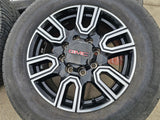 20" GMC Sierra AT4 2500 3500 OEM wheels rims 5950 Silverado MICHELIN Texas Truck Tire