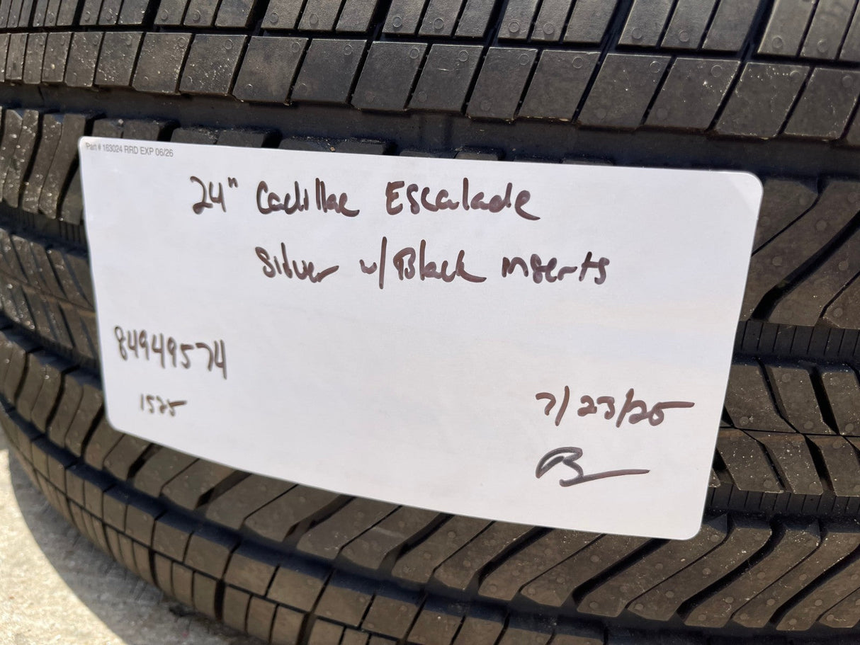 24" Chevy Tahoe Silverado OEM wheels rims tires Escalade 2023 2024 2025 2026 NEW Texas Truck Tire