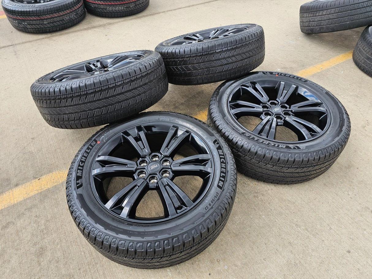 22" Ford F-150 LIMITED Plus OEM rims wheels 10622 Expedition 2024 2025 2026 NEW Texas Truck Tire