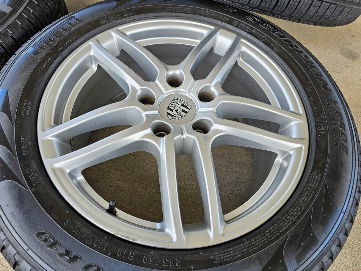 19" Porsche Cayenne OEM 67404 wheels rims tires PIRELLI Texas Truck Tire