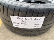19" + 20" Chevy Corvette Z06 C8 OEM FORGED wheels rims 2024 2025 2026 NEW Texas Truck Tire