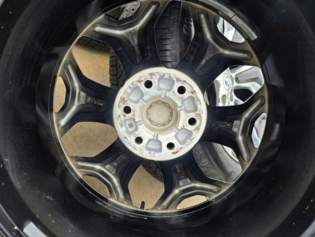 22" Dodge Ram 1500 OEM LIMITED Laramie wheels rims 2685 GRAY 2022 2023 2024 2025 Texas Truck Tire