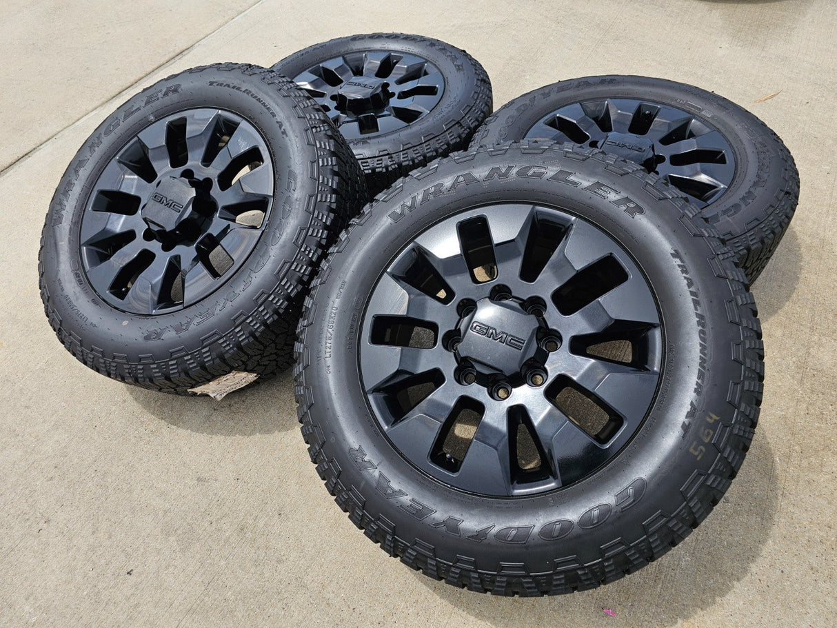 20" GMC Sierra DENALI Chevy Silverado 2500 3500 OEM 5960 5947 wheels rims NEW Texas Truck Tire