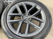 22" Land Rover DEFENDER OEM wheels rims 72385 Range tires GRAY 2023 2024 2025 Texas Truck Tire
