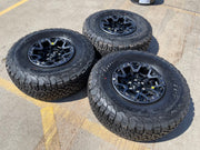 17" Ford F-150 Raptor R OEM BEADLOCK rim wheel 37" tire spare 2024 2025 2026 NEW Texas Truck Tire